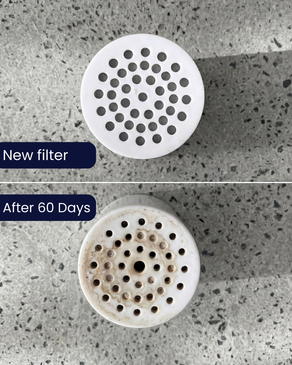 Aqua-Vira™ Pro Shower Filter (Vitamin C,E & A)